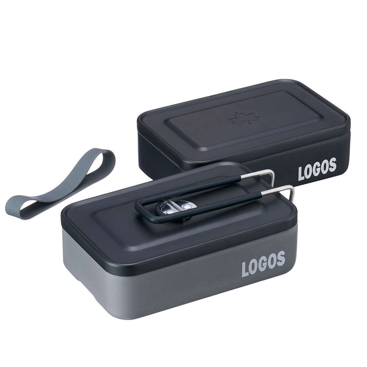 LOGOS Stack Mess Kit & Metal Case Set,, large image number 1