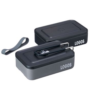 LOGOS Stack Mess Kit & Metal Case Set,, small image number 1