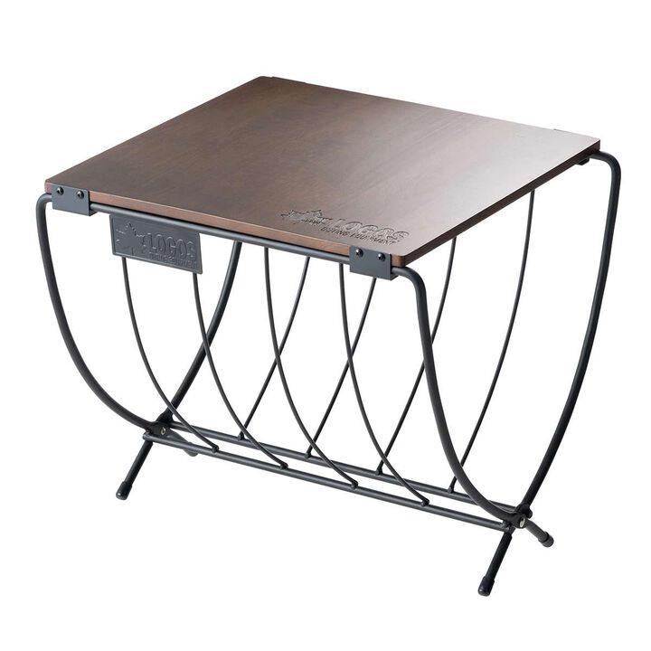 Wide Firewood Rack Wood Table,, medium