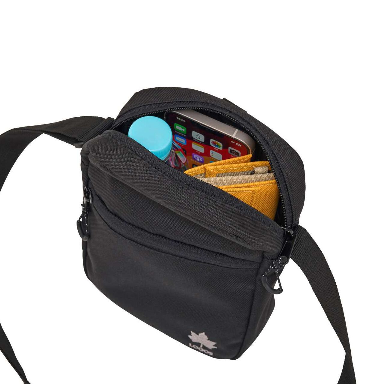 LOGOS Sacoche Bag - Beige,navy, large image number 3