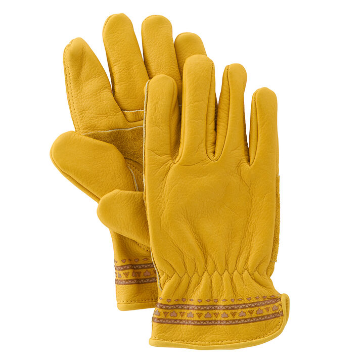 Navajo Soft Leather Gloves,, medium
