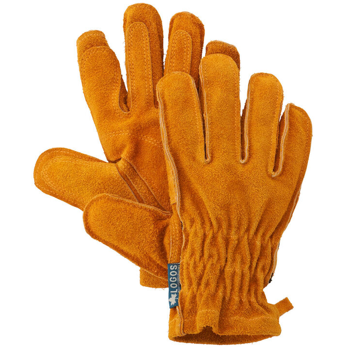BBQ Heat Resistant Leather Glove S,, medium