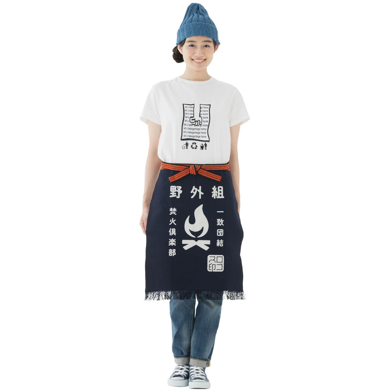 LOGOS Outdoor Activity Sail Hanger (yagaigumi Navy) image number 1