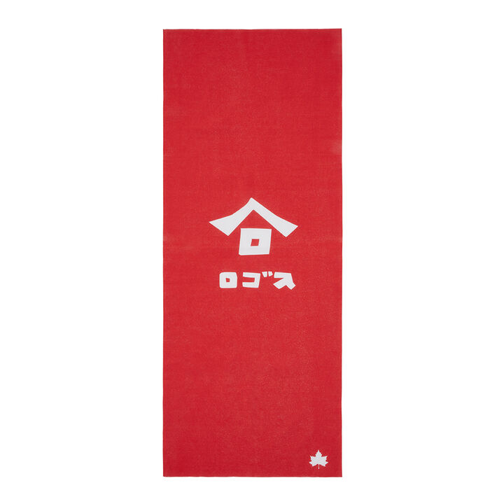 LOGOS Tenugui Hand Towel (yagou Red),, medium