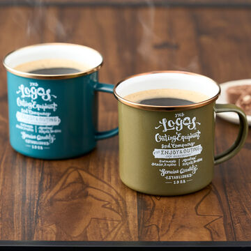 LOGOS Classico Enameled Mug,Blue, small image number 4