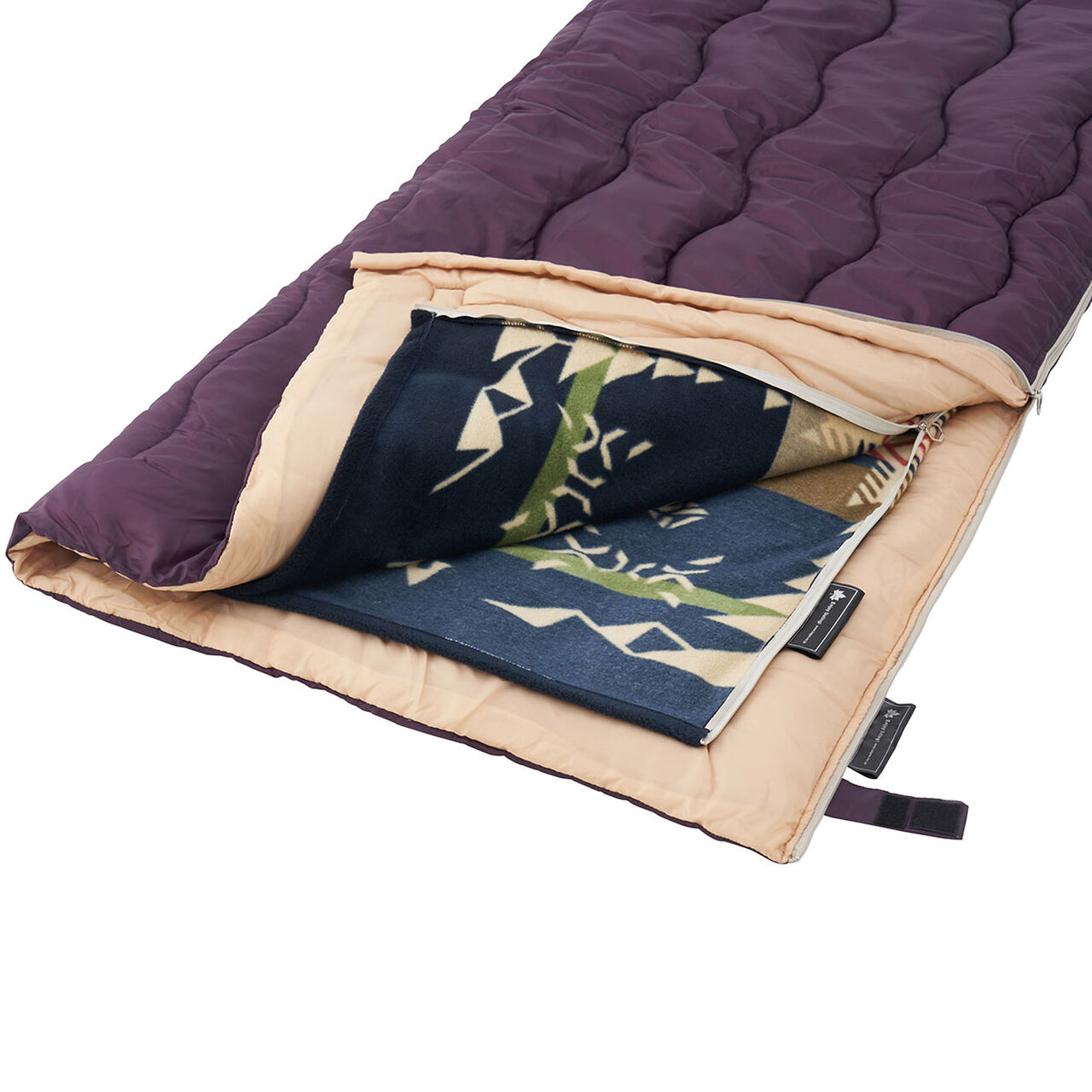 Thick Fleece Inner Sleeping Bag (LOGOS LAND) image number 5