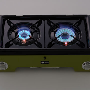 LOGOS × SENGOKU ALADDIN Portable 2-Burner Gas Stove,, small image number 11