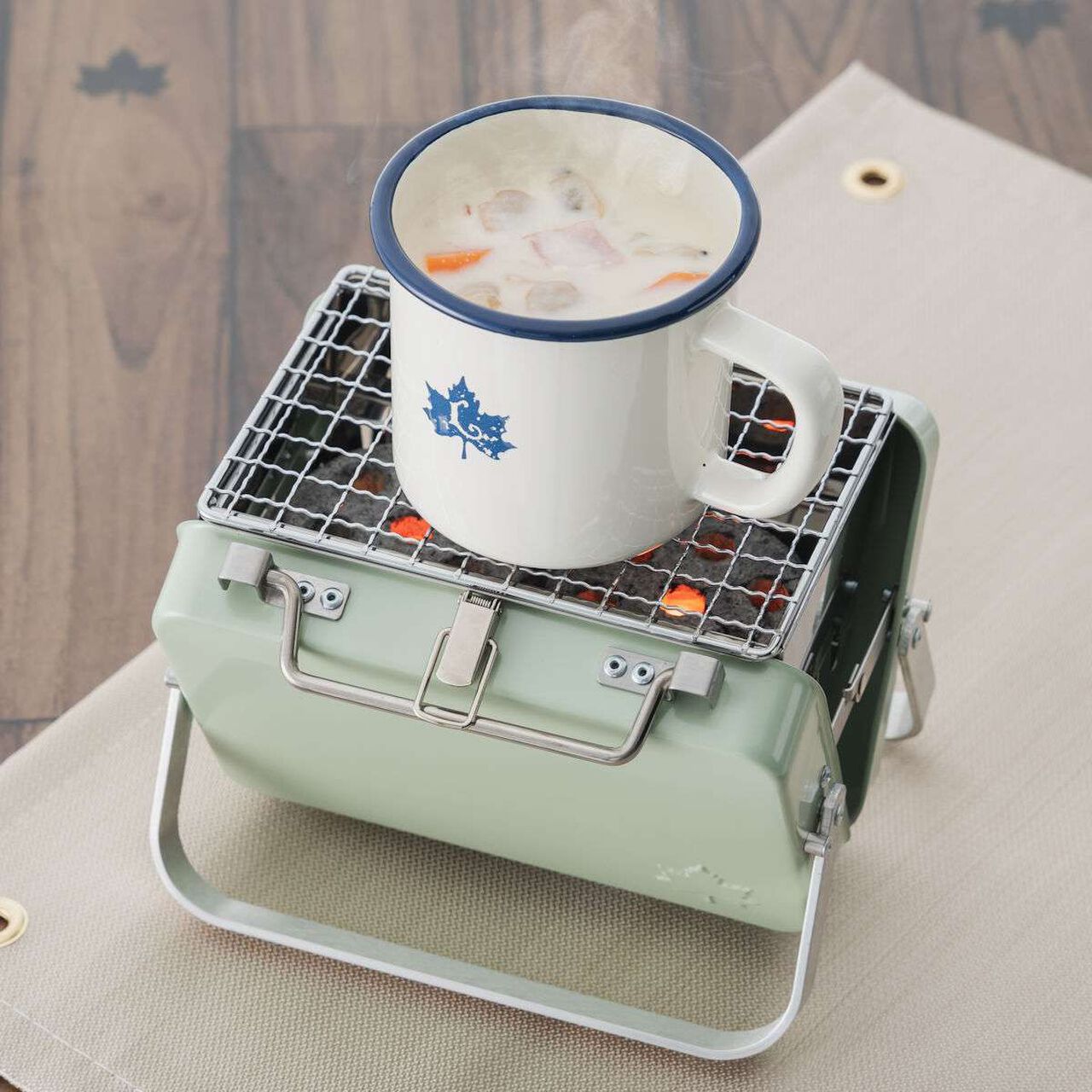Rally Enamel Soup Mug,, large image number 3