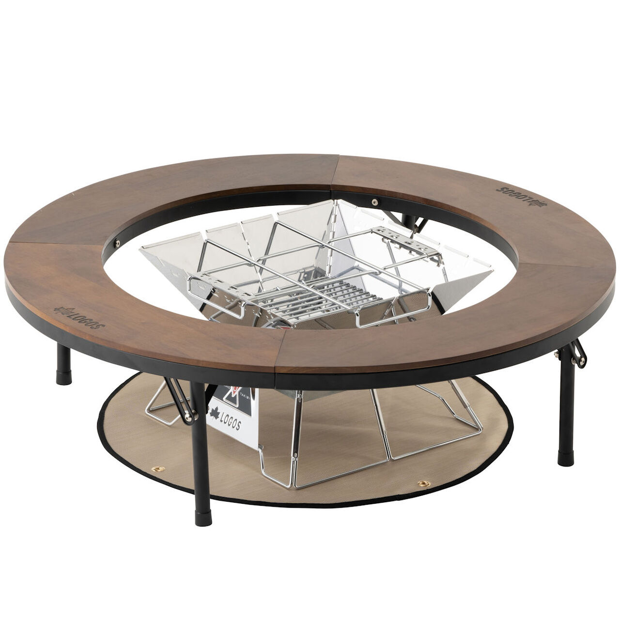Fire Pit Circle Table L Fireproof & Heat-insulating Sheet image number 4