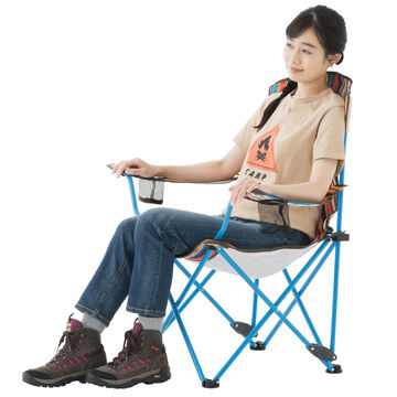 ROSY Recliner Chair-BB (Orange Stripe),, small image number 10
