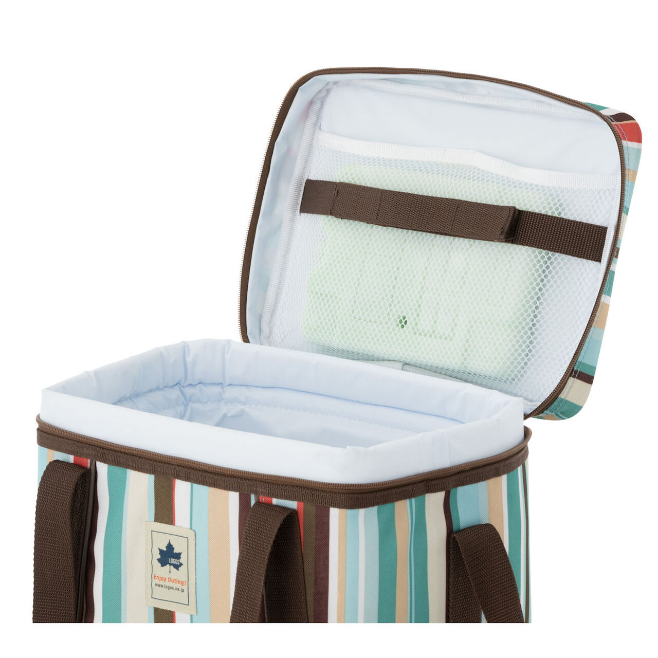 Subzero Pack Antimicrobial Design Cooler M (Blue Stripe),, large image number 4