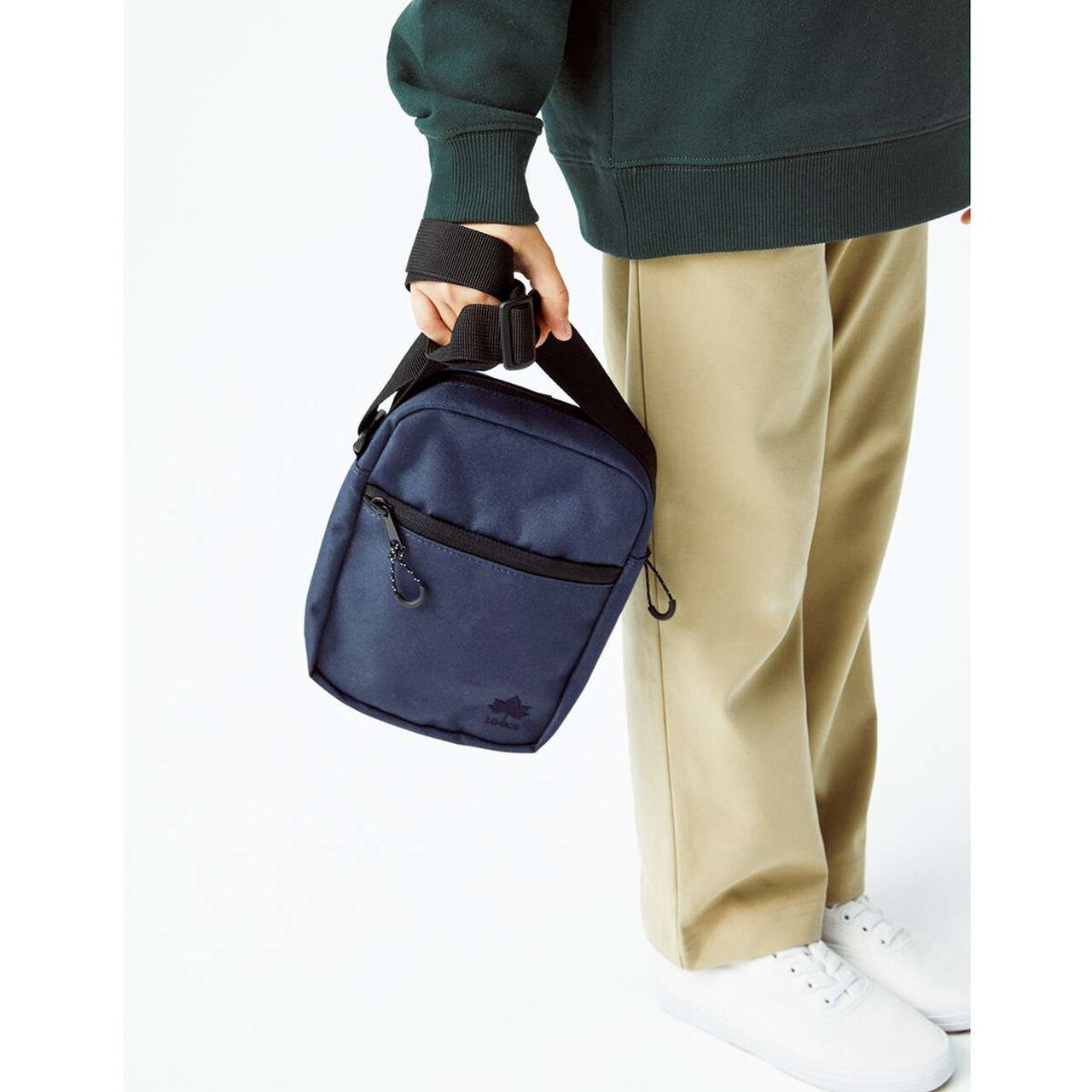 LOGOS Sacoche Bag - Beige,navy, large image number 7