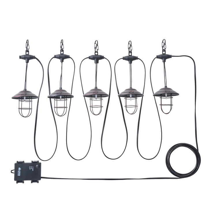 Acorn Falling Lamp (5-strand type),, medium