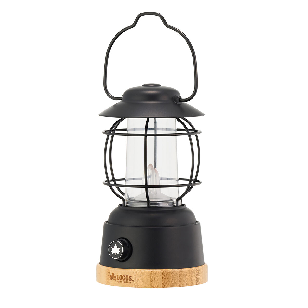 Bamboo Flickering LED Lantern image number 2