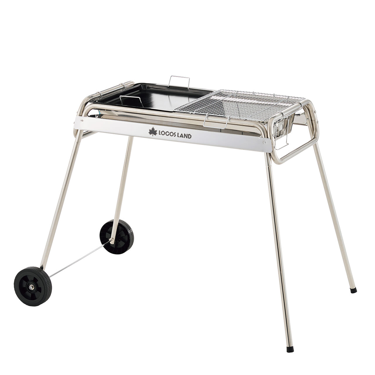 LOGOS LAND MOVABLE TABLE BBQ with Waterproof Cover,, large image number 1