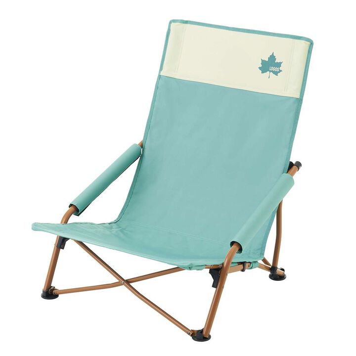 LOGOS Life Agura Chair (Colorful Logos),Yellow, medium