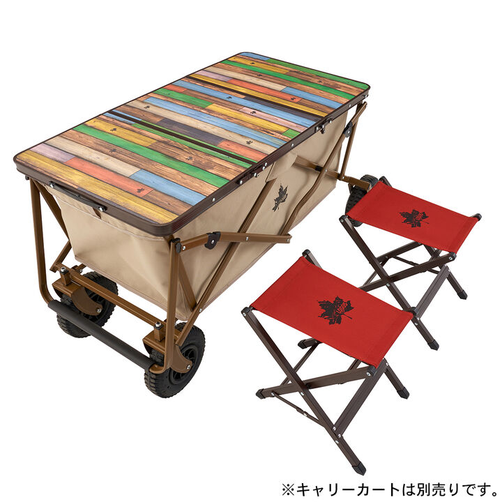 Old Wooden Washable Cart Table Set 2,, medium
