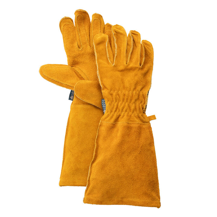 Bonfire Long Non-flam Heat Resistant Leather Gloves PRO-M,, medium