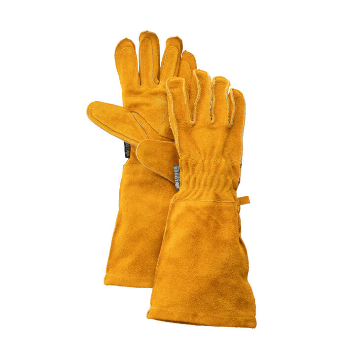 Bonfire Long Non-flam Heat Resistant Leather Gloves PRO-S,, medium