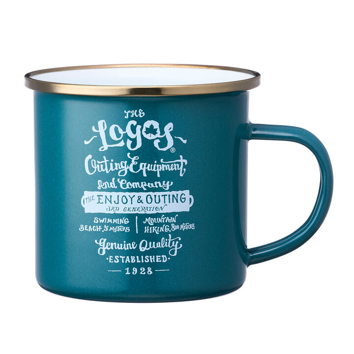 LOGOS Classico Enameled Mug,Blue, medium