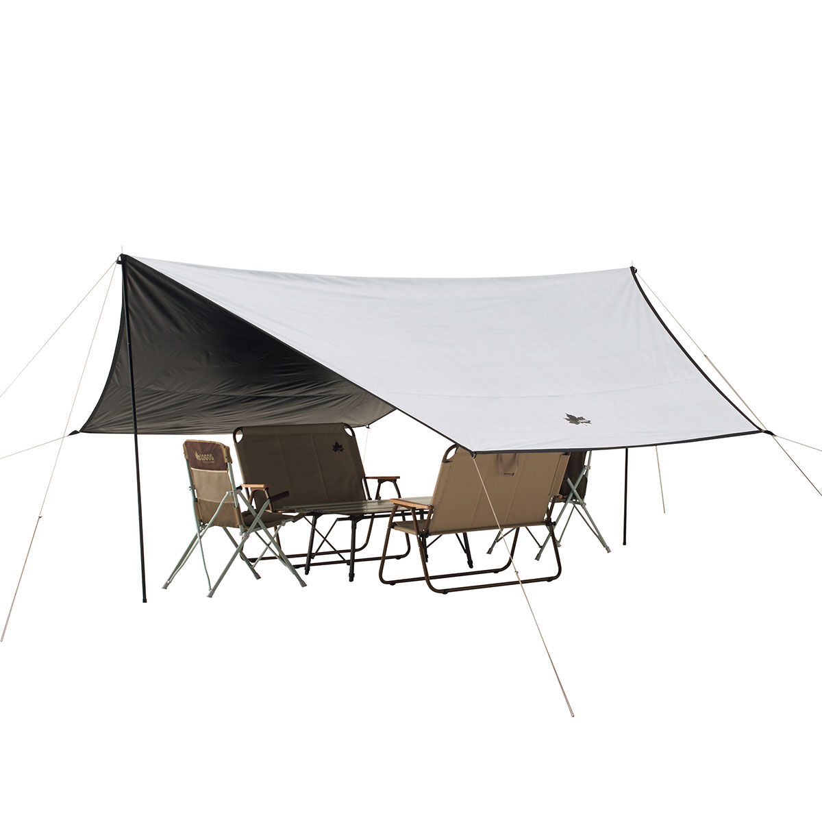 Hexa Tarp Gazebo Tarp KZM Wild Field Hexa Tarp Khaki – Goritta