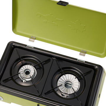 LOGOS × SENGOKU ALADDIN Portable 2-Burner Gas Stove,, small image number 12