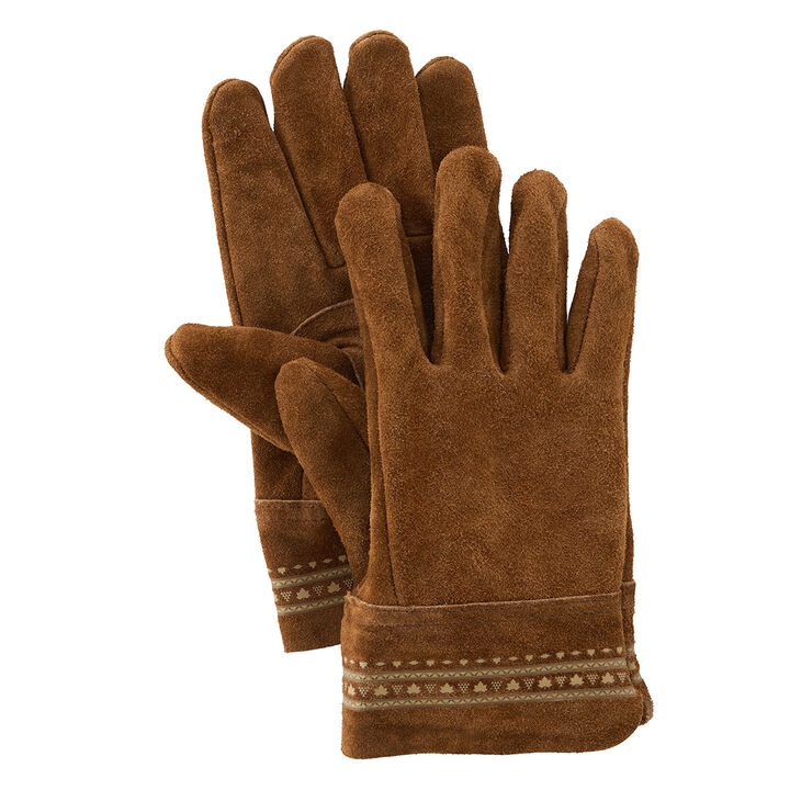 Navajo Soft Leather Gloves,, medium