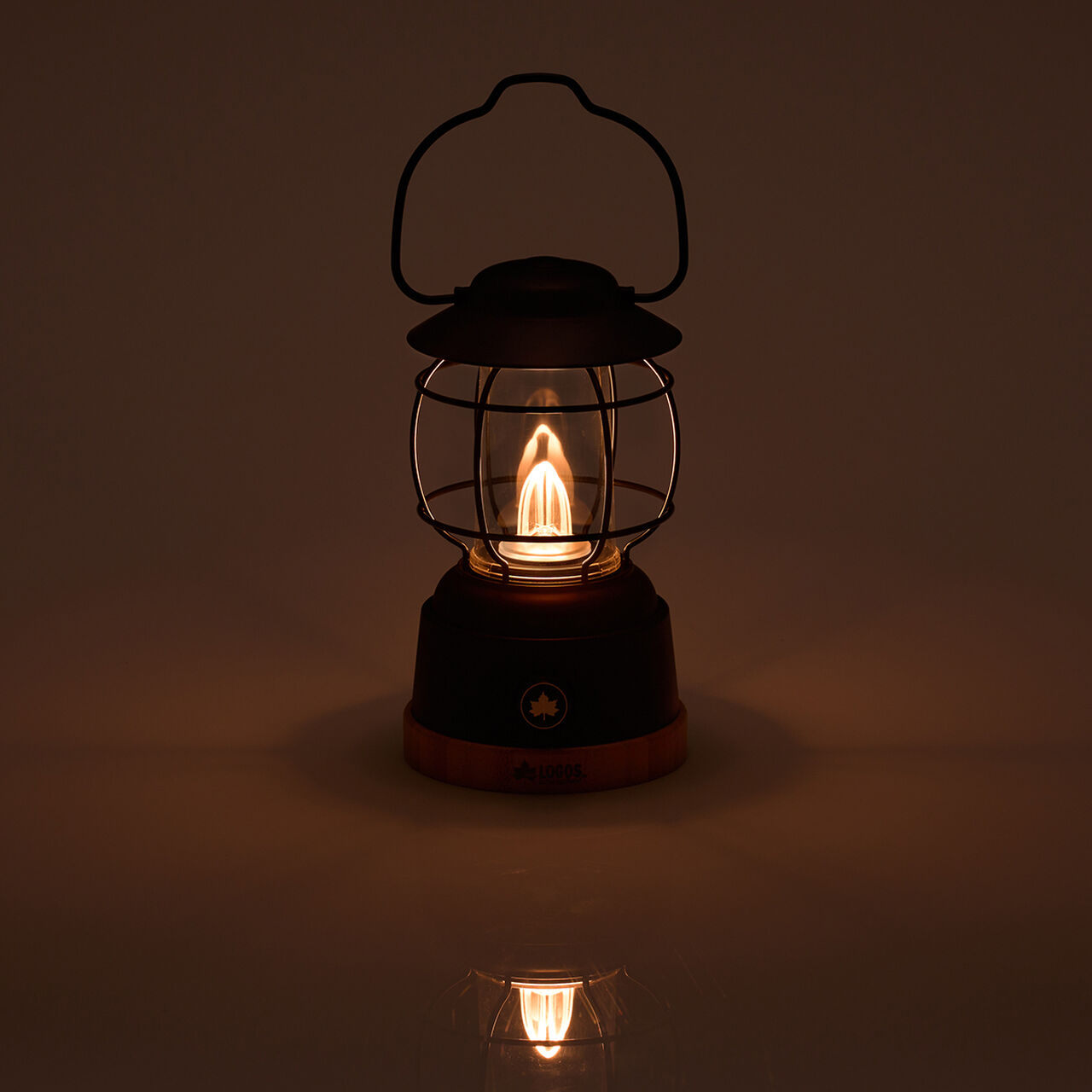 Bamboo Flickering LED Lantern image number 5