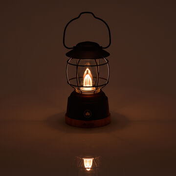 Bamboo Flickering LED Lantern image number 5
