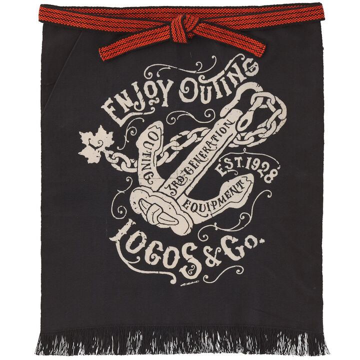 LOGOS Outdoor activity Sail Hanger (vintage black),, medium