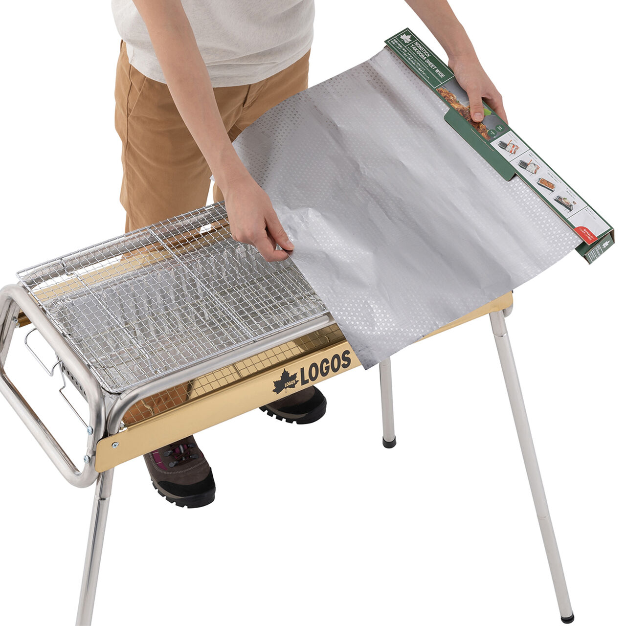 Non-stick Yakisoba Sheet (Grill Fitted),, large image number 1