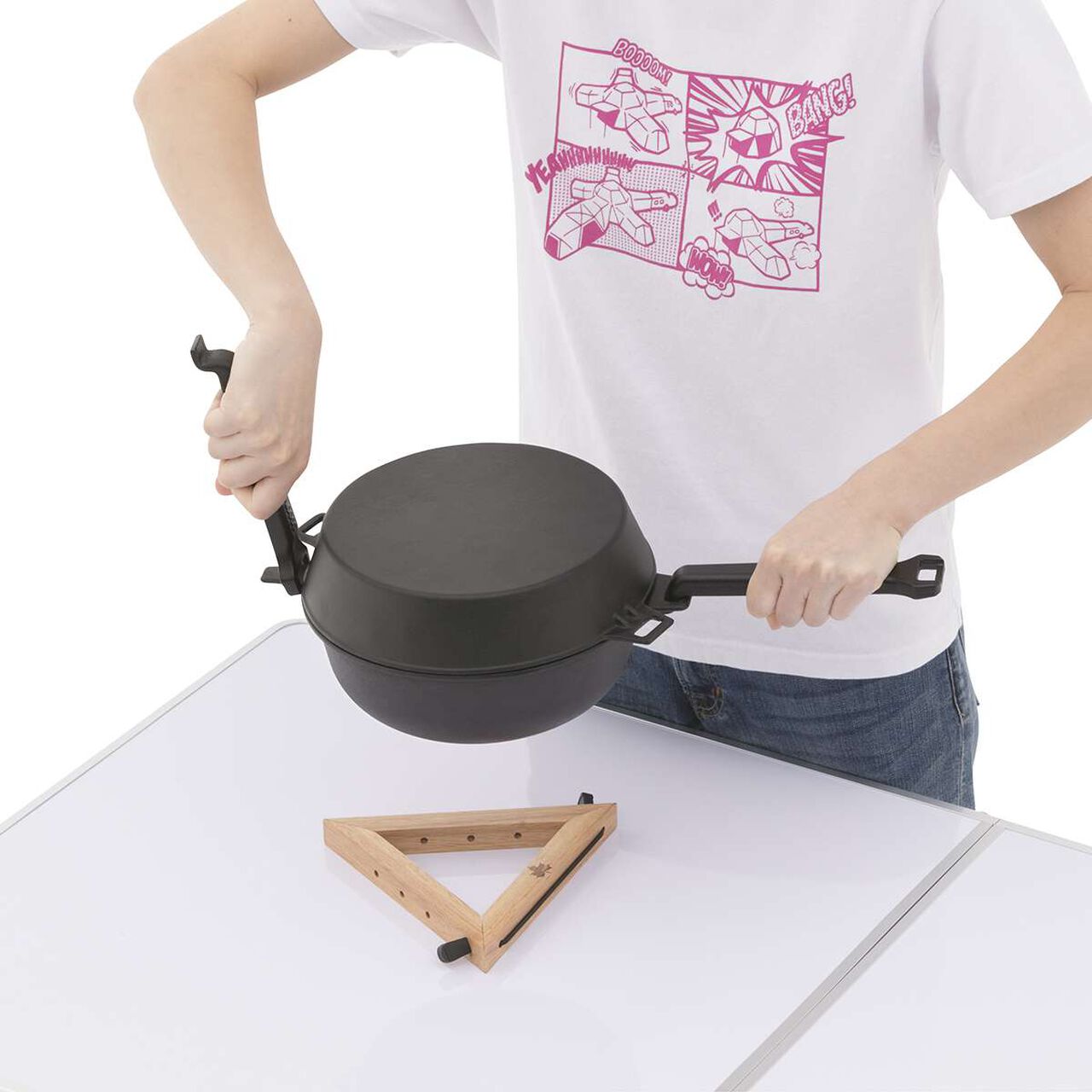 Stackable Deep Skillet M,, large image number 4