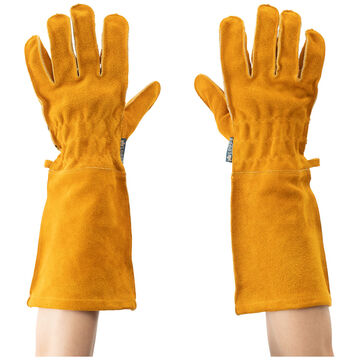 Bonfire Long Non-flam Heat Resistant Leather Gloves PRO-L,, small image number 1