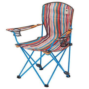 ROSY Recliner Chair-BB (Orange Stripe),, small image number 1