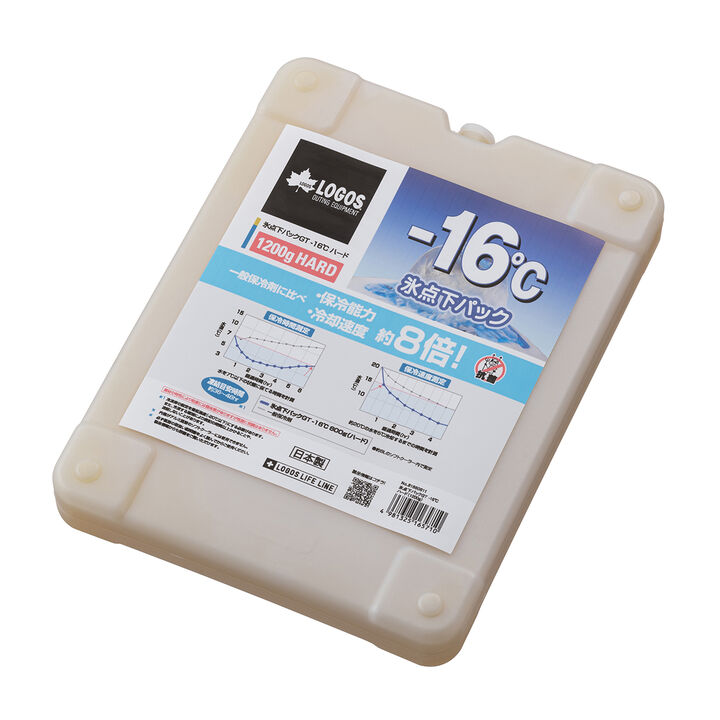 Subzero pack GT-16℃, Hard 1200g,, medium