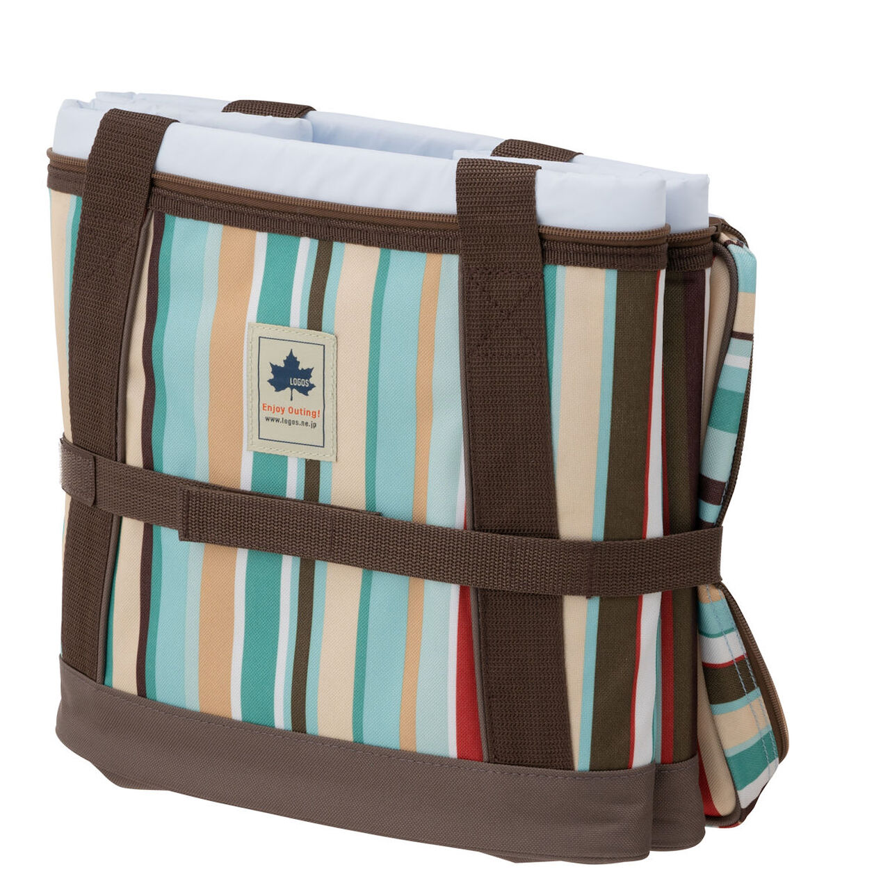 Subzero Pack Antimicrobial Design Cooler L (Blue Stripe) image number 2