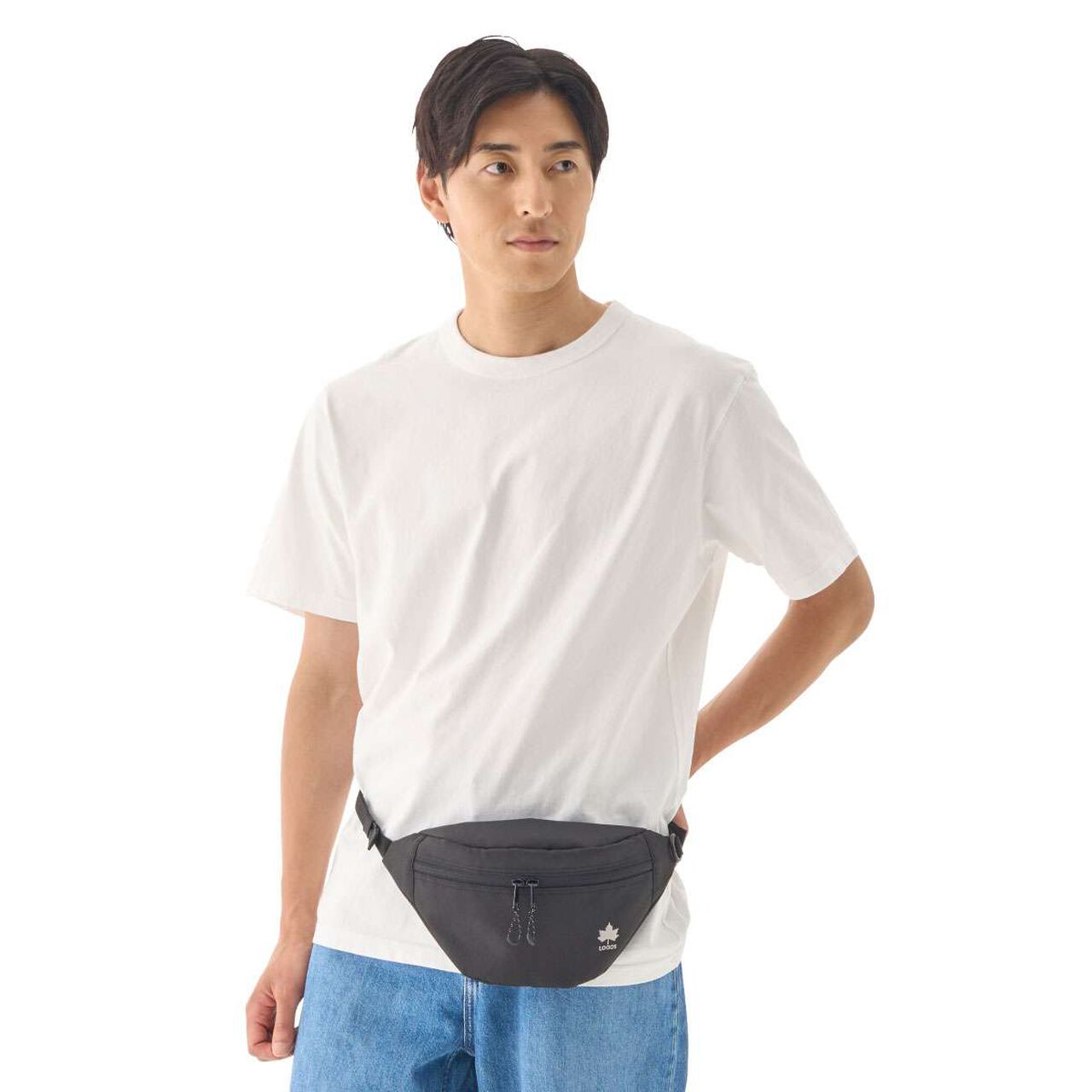 LOGOS Waist Pouch - BE,Beige, large image number 6