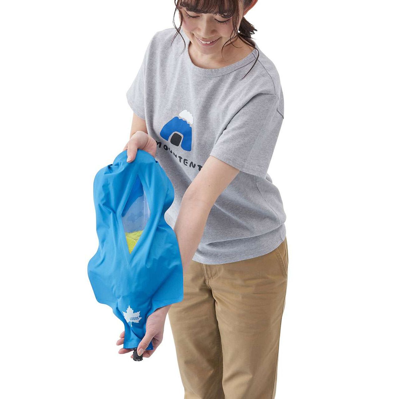 LOGOS Shake Laundry Bag Mini,, large image number 5