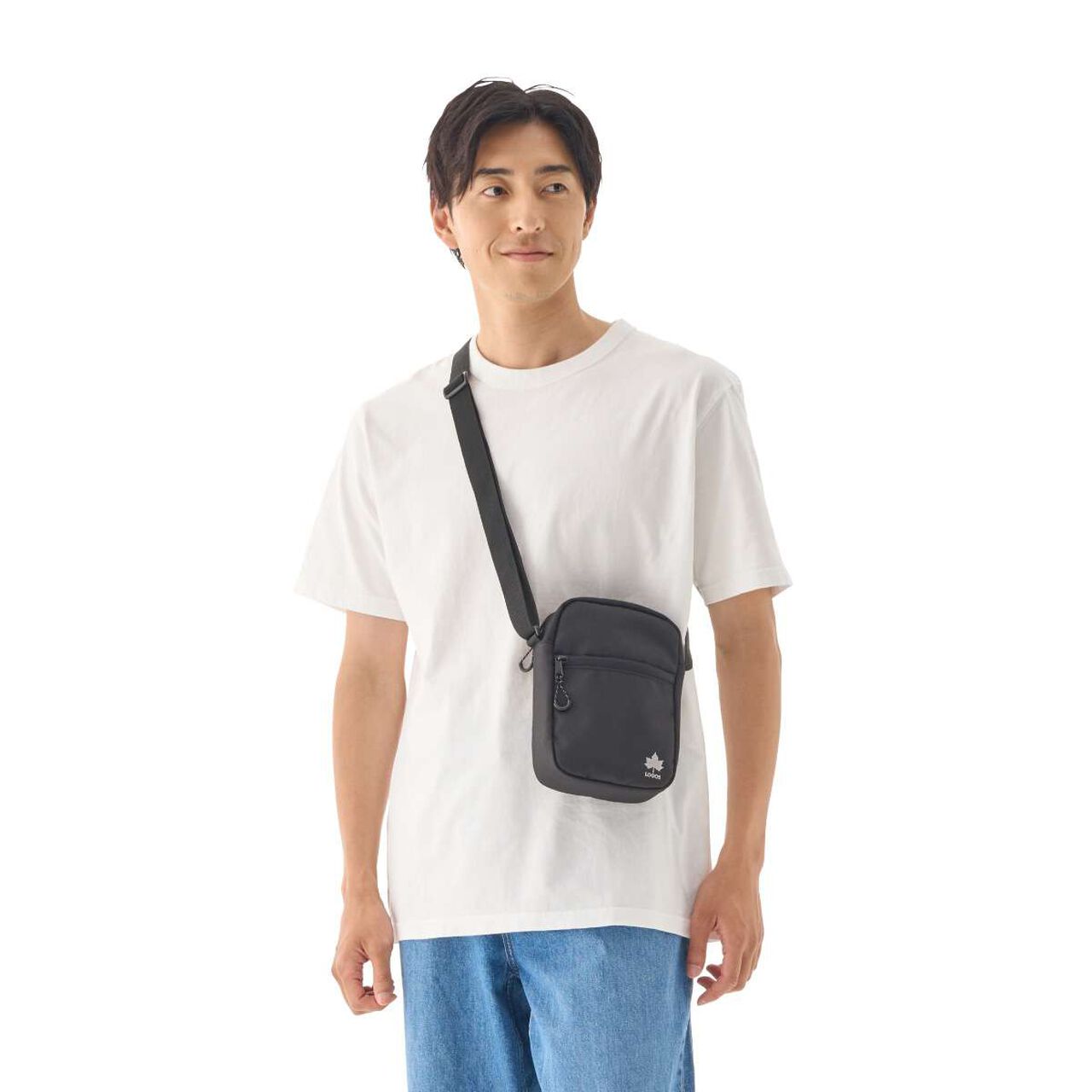 LOGOS Sacoche Bag - Beige,navy, large image number 6