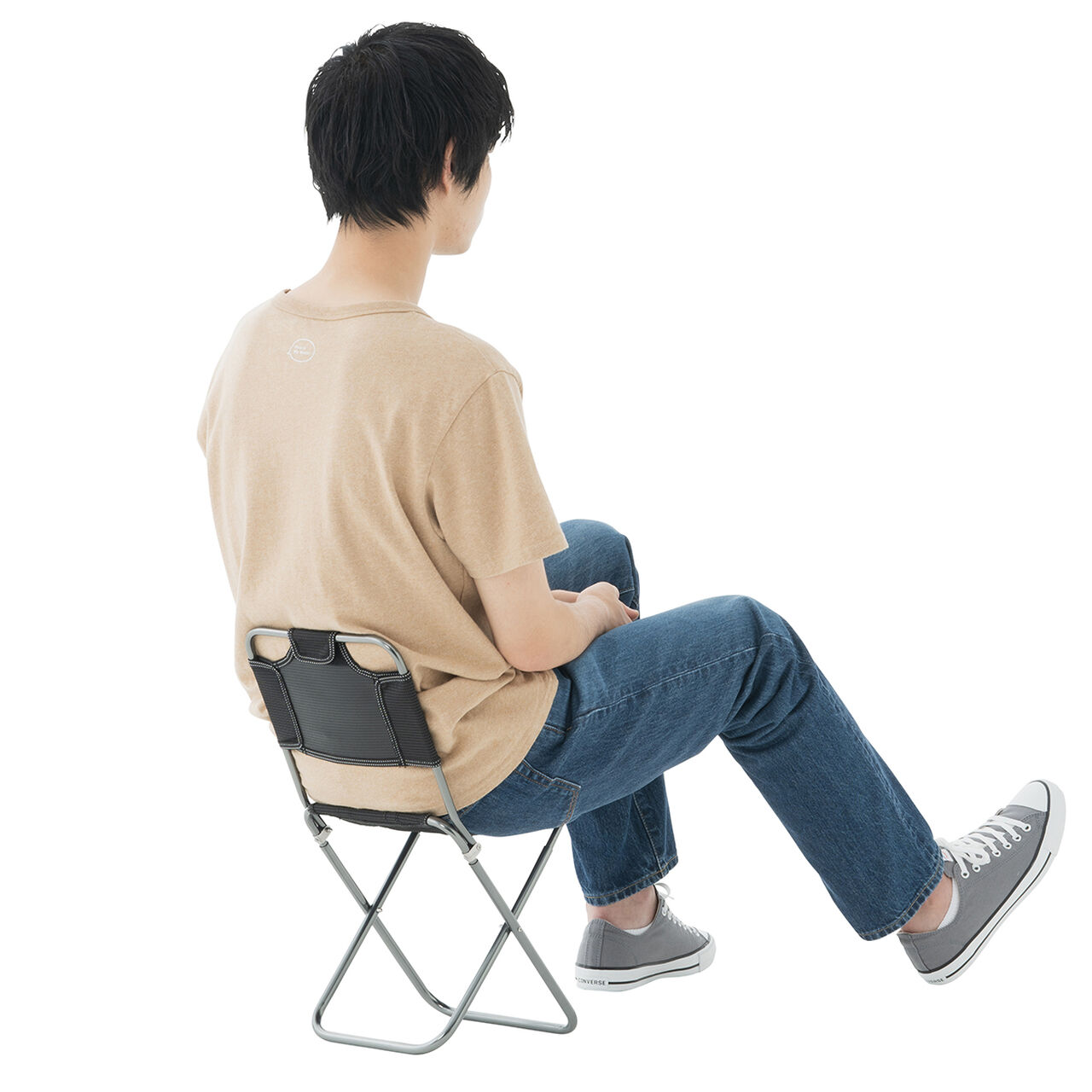 7075 Trek Chair with Back Support (Gray) image number 2