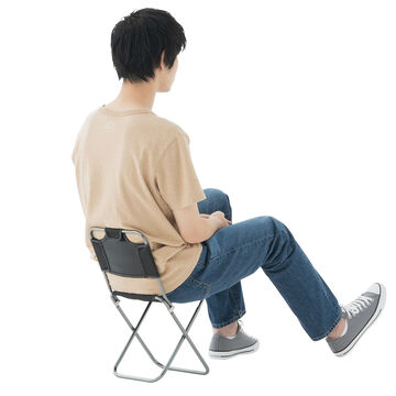 7075 Trek Chair with Back Support (Gray) image number 2