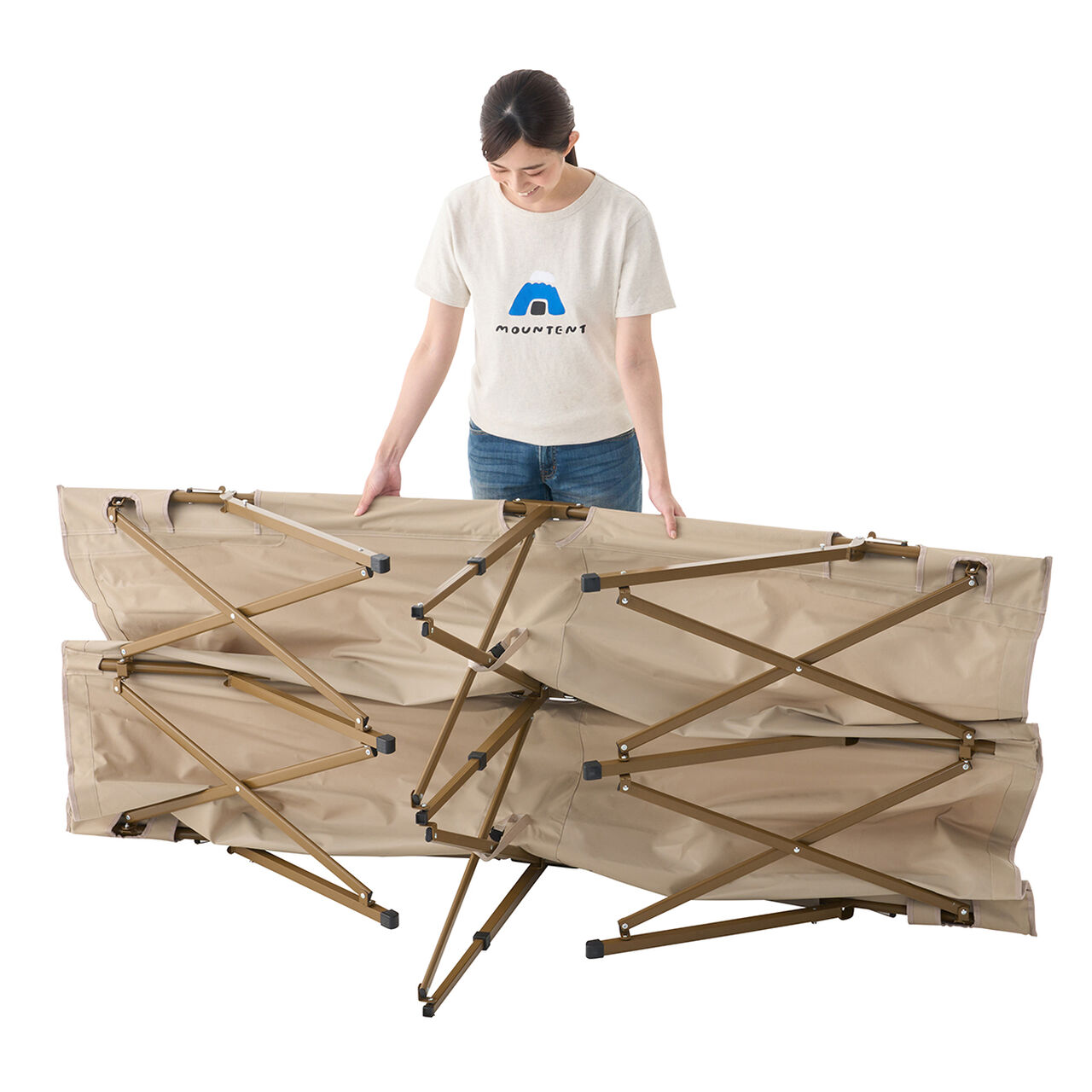 TRADCANVAS Auto-Leg Cot DUO image number 4