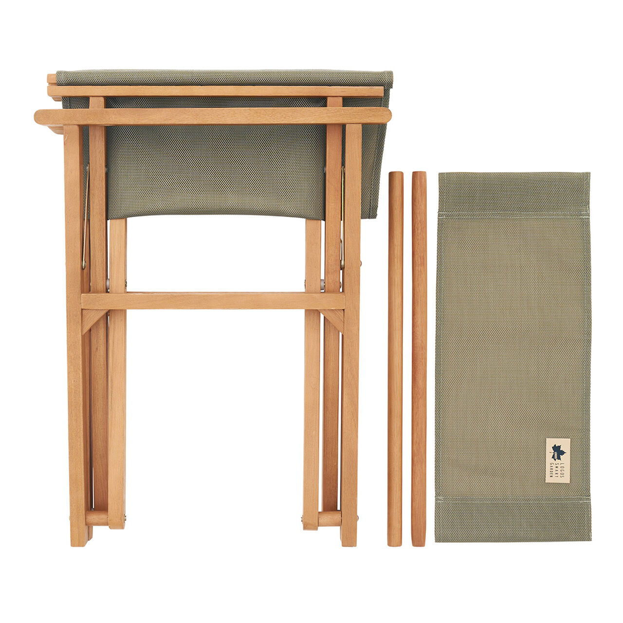 LOGOS Smart Garden Wooden Director's Chair,, large image number 3