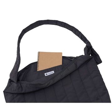 LOGOS Newspaper Quilt Bag - Beige,Khaki, small image number 3