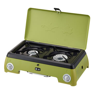 LOGOS × SENGOKU ALADDIN Portable 2-Burner Gas Stove,, small image number 0