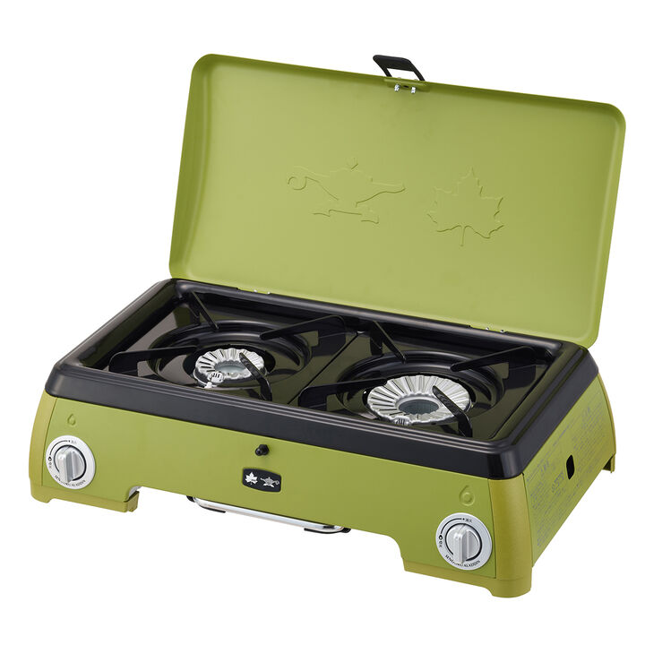 LOGOS × SENGOKU ALADDIN Portable 2-Burner Gas Stove,, medium