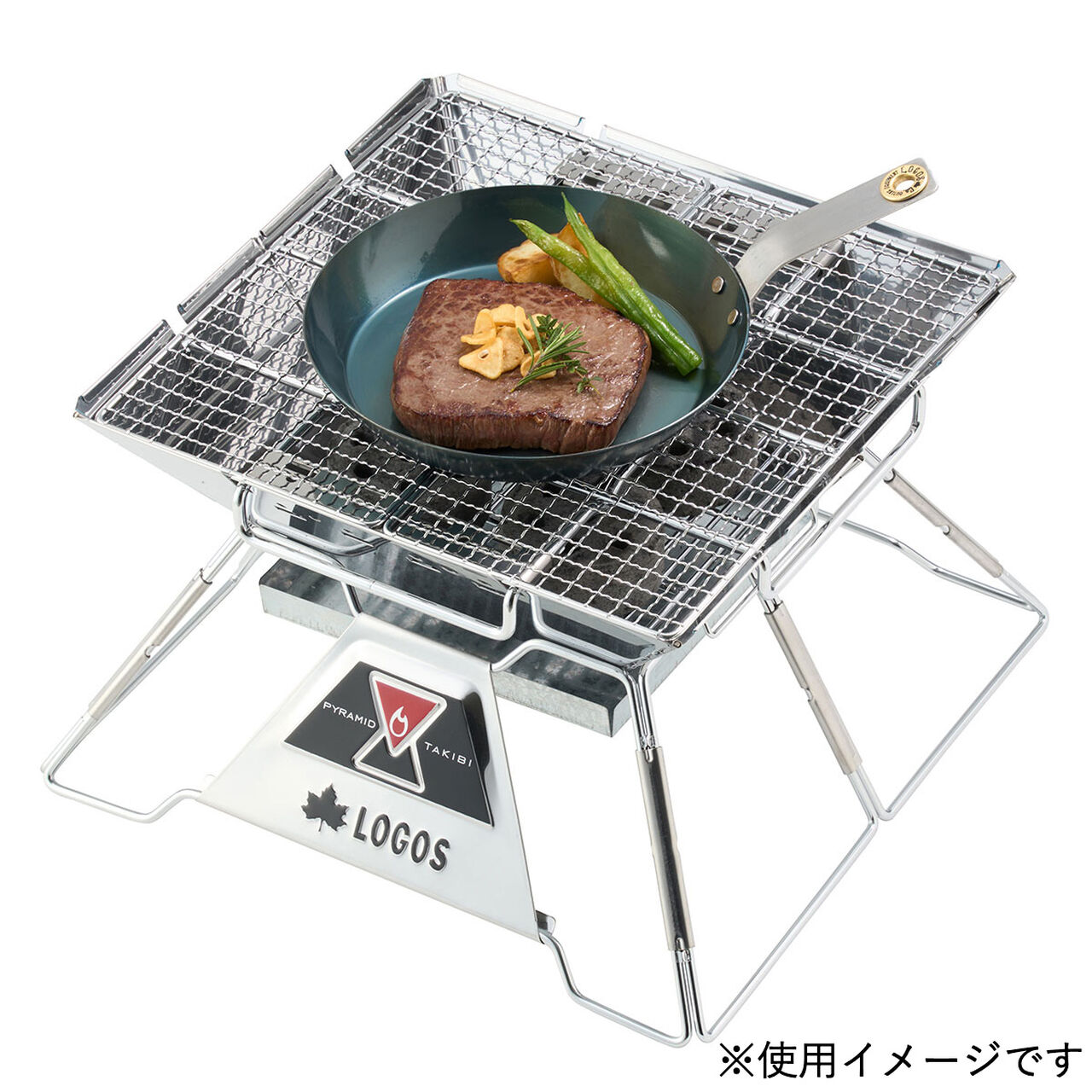 LOGOS Iron Craftsman Grill Pan 20-BC image number 1