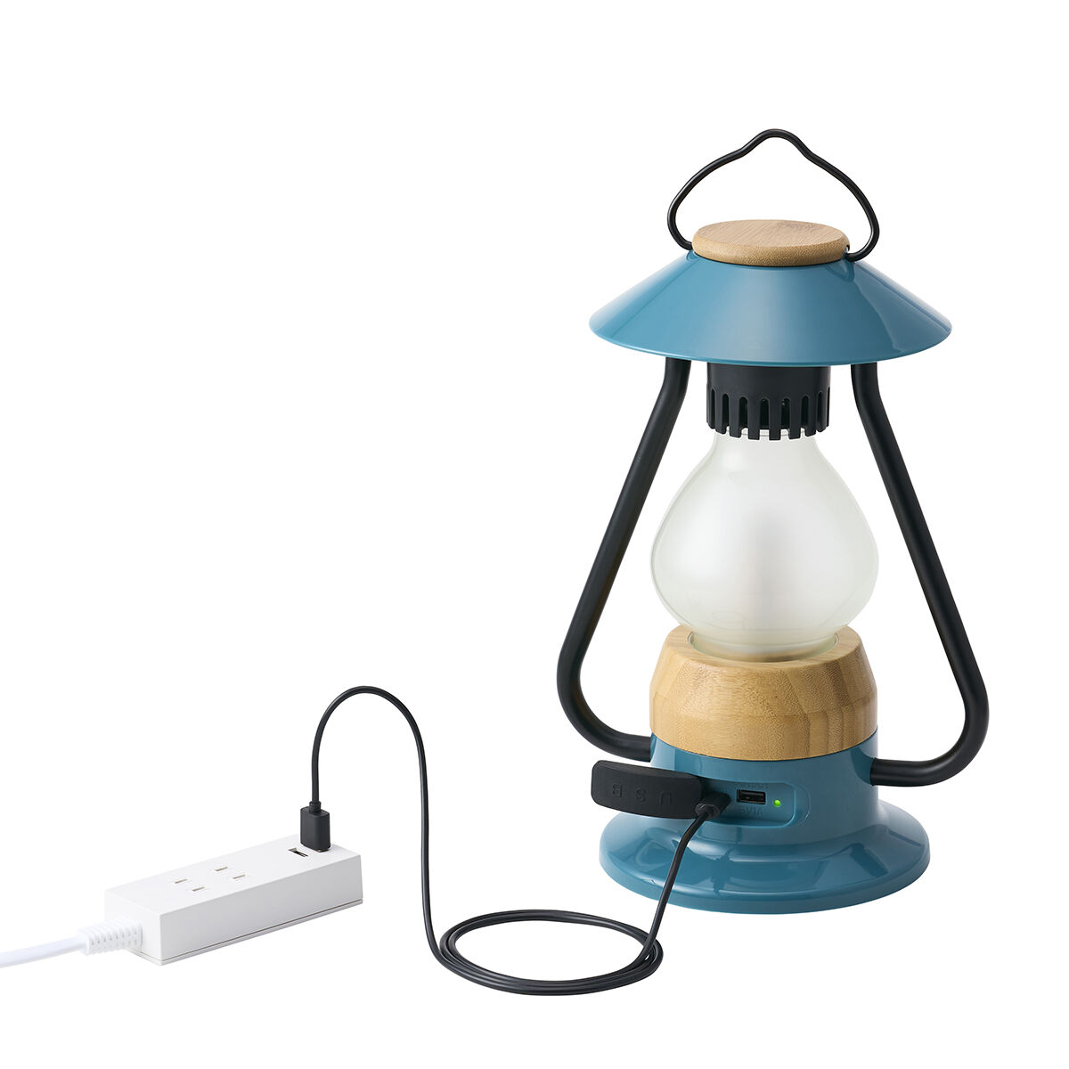 Bamboo Flickering Modern Lantern ロゴス Bamboo Flicker Modern Lantern - BE