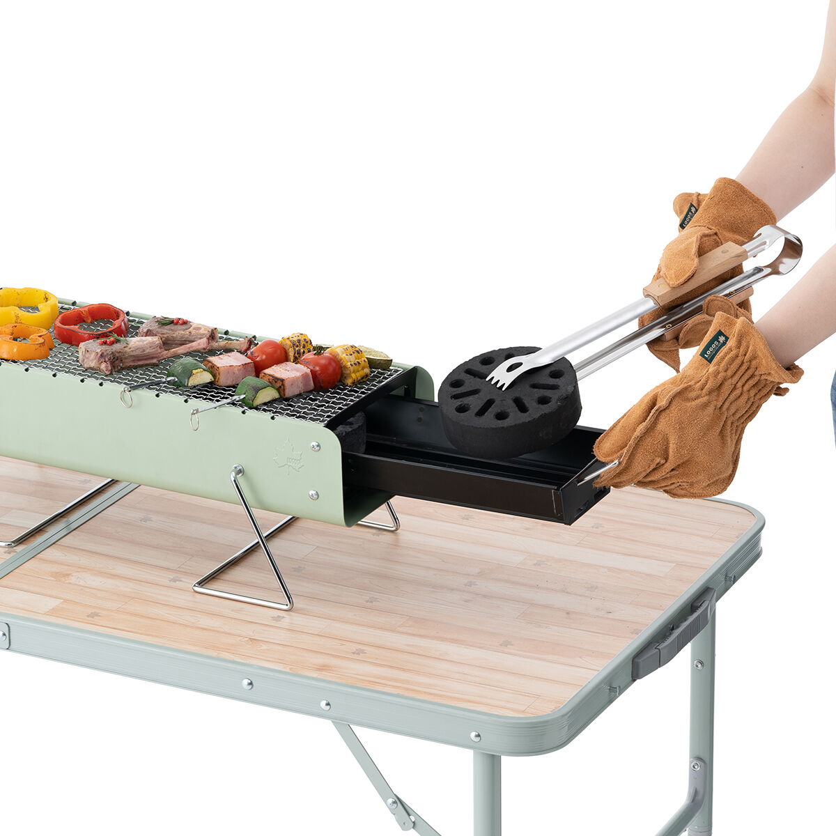 激安アウトレット LOGOS Tabletop Grill M バーベキュー・調理用品