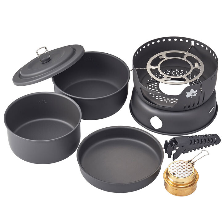 LOGOS Alcohol Burner & Cooking Set,, medium